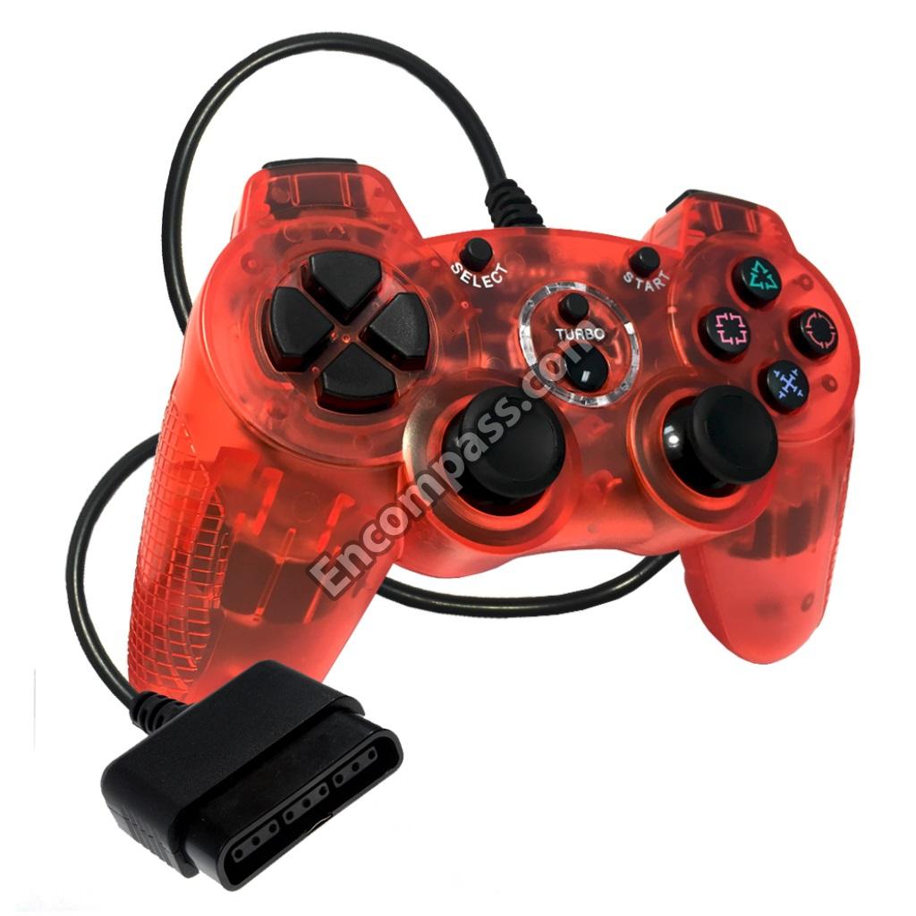 Clear on sale ps2 controller